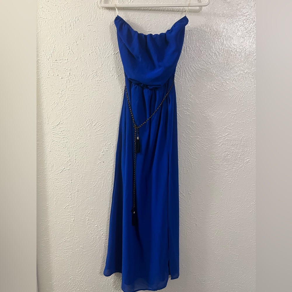 Blue Long Dress